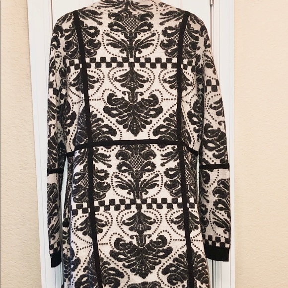 🔥FINAL SALE🔥FLEUR PRINT WOOL DUSTER - Picture 8 of 8